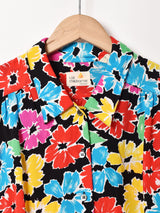 LizClaibone 花柄 長袖ブラウス