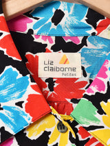 LizClaibone 花柄 長袖ブラウス