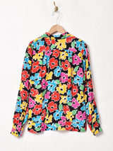 LizClaibone 花柄 長袖ブラウス