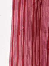 カナダ製 ストライプ パフスリーブ 長袖ブラウス