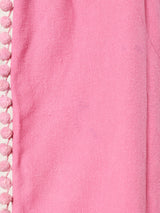 ポンポン リバーシブルベスト