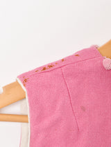 ポンポン リバーシブルベスト