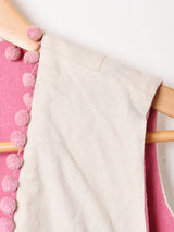 ポンポン リバーシブルベスト