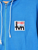 パッチ付き ラインパーカー