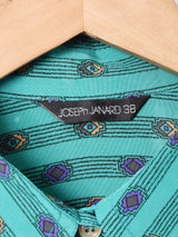 総柄長袖シャツ