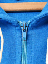 パッチ付き ラインパーカー