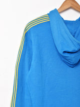 パッチ付き ラインパーカー