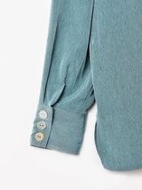 シェルボタン 長袖シャツ