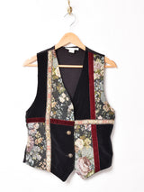 アメリカ製 パッチワーク テープ デザインベスト