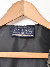 アメリカ製 ペイズリー 織り柄 ベスト