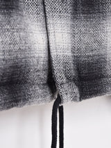 TEMPTATION ウール混 オンブレチェック柄 ジャケット