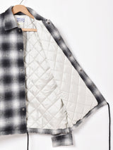 TEMPTATION ウール混 オンブレチェック柄 ジャケット