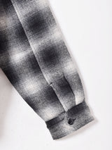 TEMPTATION ウール混 オンブレチェック柄 ジャケット