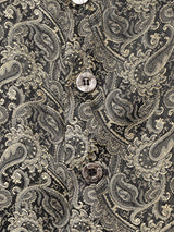 アメリカ製 ペイズリー 織り柄 ベスト