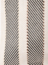 【2色展開】ストロー ストライプ トートバッグ