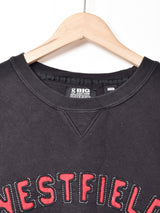 ビッグシルエット デザイン スウェットシャツ