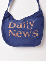 【2色展開】後染め ニュースペーパーバッグ【Daily News】