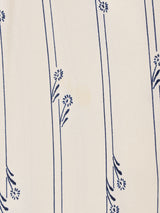 総柄 長袖ブラウス