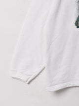 アメリカ製 マップ プリント スウェットシャツ