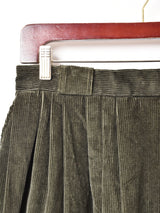 Ralph Lauren コーデュロイ タックスカート