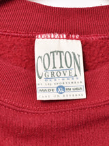 アメリカ製 ドッグプリント スウェットシャツ