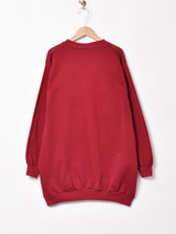 アメリカ製 ドッグプリント スウェットシャツ