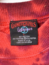 アメリカ製 タイダイ パッチ 刺繍 スウェットシャツ