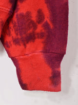 アメリカ製 タイダイ パッチ 刺繍 スウェットシャツ