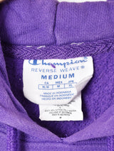 Champion ロゴプリント リバースウィーブ スウェットパーカー