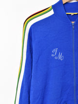 パッチ 刺繍 トラックジャケット