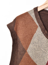 DOCKERS アーガイルニットベスト