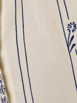 総柄 長袖ブラウス