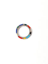 カラフルストーン シルバーリング