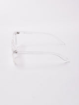 【2色展開】クリアサングラス クリア×クリア