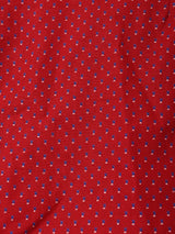 総柄 クロップドブラウス