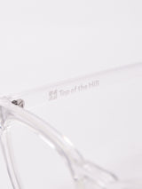 【2色展開】クリアサングラス クリア×クリア