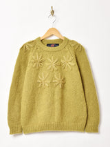 フラワー セーター