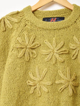 フラワー セーター