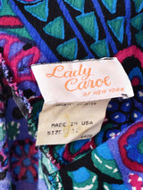 Lady Carolドルマンスリーブ レーヨン半袖ワンピース
