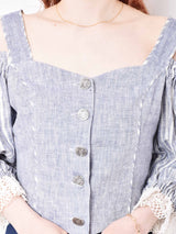 チロルトップス リネン