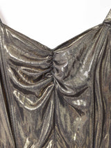 メタリックゴールド ビスチェ