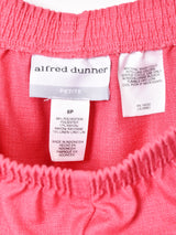 alfred dunnerイージーパンツ ピンク