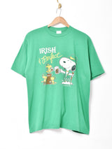 スヌーピー プリントTシャツ