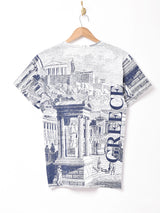 ギリシャデザインプリントTシャツ