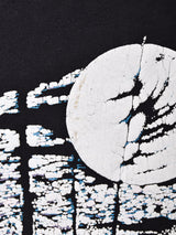 オオカミモチーフ 発泡プリントスウェット