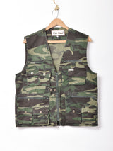 カモフラージュ柄 ハンティングベスト