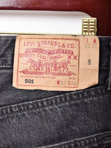 Levi's501ブラックデニムパンツ W31
