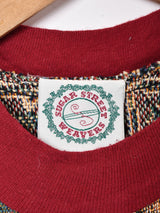 アニマルモチーフ ゴブラン風スウェット