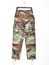 アメリカ軍 ウッドランドカモ リップストップ カーゴパンツ W30