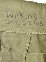 イギリス軍 ベイカーパンツ グリーン W31